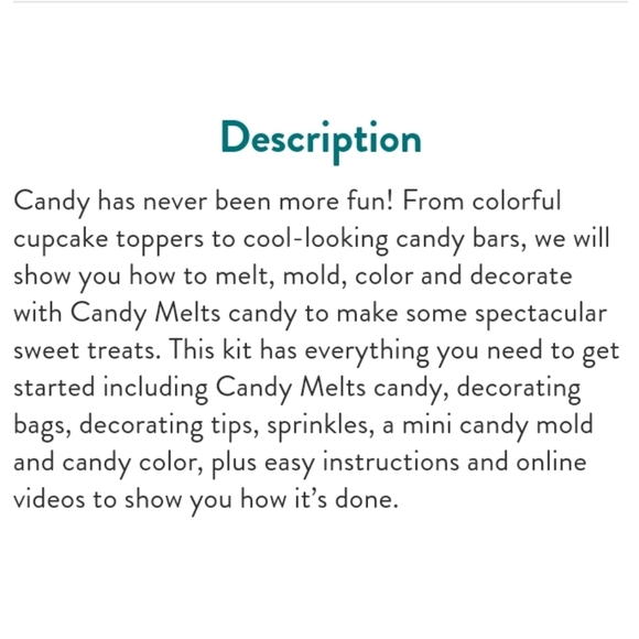 🆕️🍭LAST ONE!🍭🍬Wilton Candy Making Kit🍬 - Picture 4 of 8